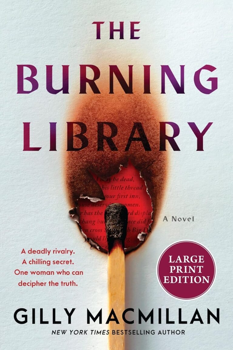 Why ‘The Burning Library’ is the Thriller of the Year